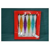 6pc Set Waterford Crystal Venitian Icicle Drops