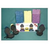 3pcs Set Dash Mini Makers Grill, Griddle, Waffle