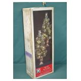 18" & 42" Pre-Lit Christmas Tree Set New