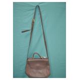 Coach A8M-4896 10" Brown Leather Purse