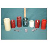 6pcs Assorted Flameless LED Candles
