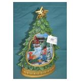 Holiday Traditions 12" Illuminated Glitter Tree