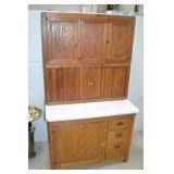 Beauitful Antique Oak Hoosier Kitchen Cabinet