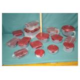 17pcs New Lock & Lock Food Storage Containers