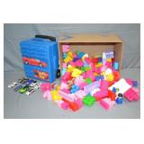 11" x 13" Hot Wheels Car Storage Case & Some Cars