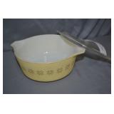 1960s Pyrex Town & Country 1-1/2 Pint Casserole
