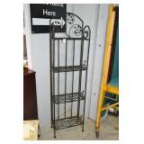 -Modern Folding Metal Kitchen Storage Rack