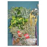 Lg Lot Floral Christmas Picks