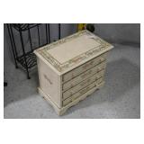 Small 4 Drawer Jewelry / Lingerie Armoire Chest