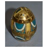 French Limoges Fabrege Style Trinket Perfume Box