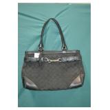 Coach D06N-8K07 16" Black Purse