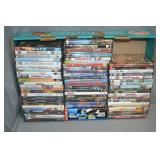 70pcs Various DVD Movies in Cases