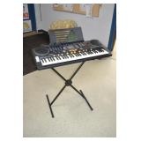 Portable Casio Keyboard With Stand