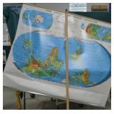 Vintage Rand McNally Pull Down 6