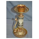 Dilly Mfg Co. 9.5" Tall Cast Metal Candlestick