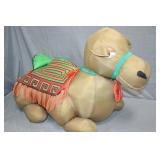 1998 Manhattan Toy Company Lg Sit On Camel
