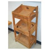 Fetzer Vineyards 3 Tier Wood Display Shelf