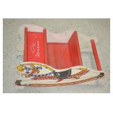 Vintage Rich Toys Enclosed Toddler Rocking Horse