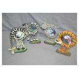 4pcs Doug Harris Magical Menagerie Frames