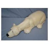 2000 Quarry Critters 14" Pops Polar Bear Statue