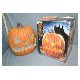 21" Tall Lighted Halloween Pumpkin in Box