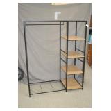 Industrial Style Freestanding Wardrobe Rack