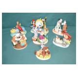 7pcs Disney Magic Memories Figurines