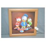 16" x 16" Disney Quack Pack Framed Picture