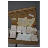 Calico Kittens Holiday Harmony Display && Figs