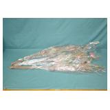 pcs 40" Large Flocked Sprays New