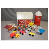 Lot Playskool Farm Barn & Accessories