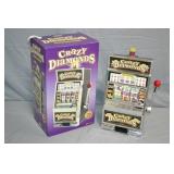 Crazy Diamonds Slot machine Coin Bank In box