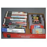 18pcs Nintendo, PS2 & PS3 Games
