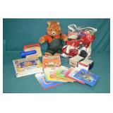 Teddy Ruxpin Doll & Numerous Accessories
