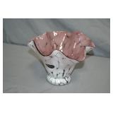 1960 Polish Jozefina Glass Handkerchief Bowl