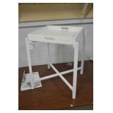 Cosmo Living White Side Tray Table