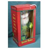 Rockin Roller Animated Leprechaun Santa Skier