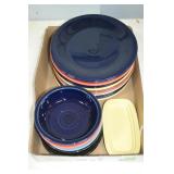 17pcs Various Fiesta Pottery Dinnerware