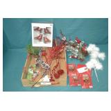 Lot Various Holiday Decor & Christmas Decos