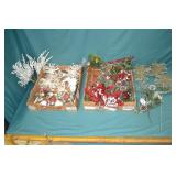 Lot Various Holiday Decor & Christmas Decos