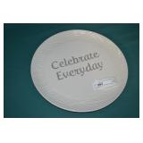 Temptations 13" Celebrate Everyday Platter