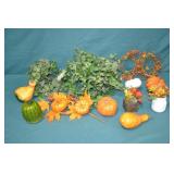 Lot Various Fall TIme Decorations