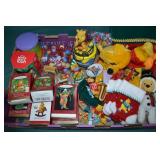 Lot Winnie The Pooh Christmas Ornaments & Decos