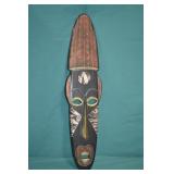 31" African Hand carved Ceremonial Mask
