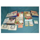 Lot Various Vintage Monopoly Game Sets