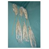 6pcs 38" Glitter Pine Sprays New in Box