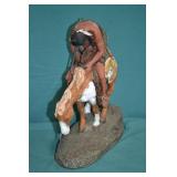 12" Tall Mofort Original Western Sculpture Statue