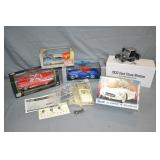 5pcs Various 1/18th & 1/24th Scale Diecast Cars