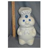 1988 Pillsbury Dough Boy 18" Ceramic Cookie Jar