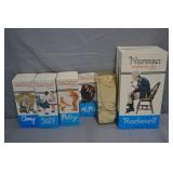 Lot 5pcs Various Norman Rockwell Dolls